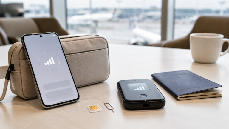 eSIM・Wi-Fi・現地SIMどれを選ぶ？海外旅行の通信手段をシンプルに整理